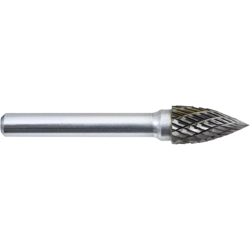 G3-DC Fraise arboriforme JET-KUT (embout pointu), 3/8" dia. Distribution Industrielle GC