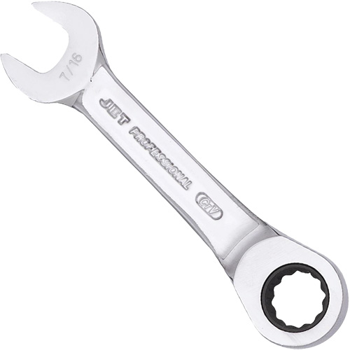 SAE Ratcheting Stubby Combination Wrench Distribution Industrielle GC