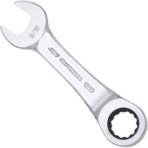 SAE Ratcheting Stubby Combination Wrench Distribution Industrielle GC