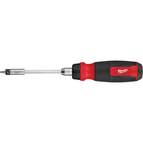 27-in-1 Ratcheting Security Multi-Bit Screwdriver, 10-11/100" L, Cushion Grip Handle Distribution Industrielle GC