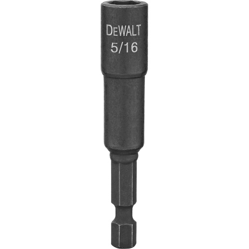 Impact Ready Magnetic Nut Driver, Hex, 1/4" Tip, 5/16" Drive Size, 2-9/16" Length Distribution Industrielle GC