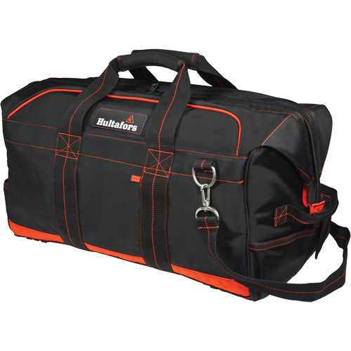 Sac professionnel de 24" pour &eacute;quipement d'entrepreneur, Polyester balistique, Noir/Rouge Distribution Industrielle GC