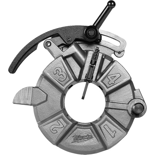 BSPT Pipe Threading Die Head with Micro-Adjust Distribution Industrielle GC