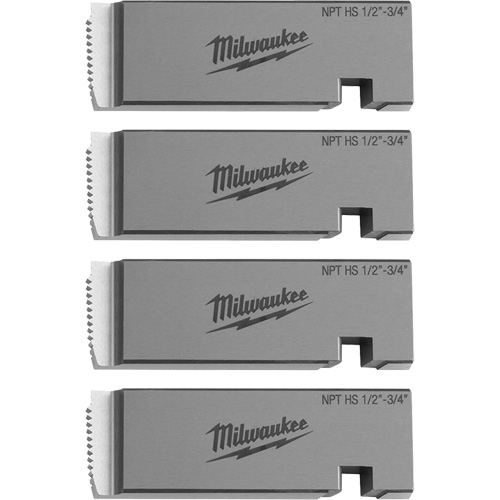 Fili&egrave;res de filetage pour tuyaux universel NPT, Pour tuyau de 1/2"-3/4", Acier rapide Distribution Industrielle GC