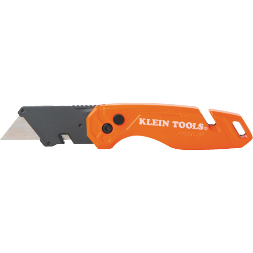 Folding Utility Knife With Blade Storage, 1" Blade, Steel Blade, Metal Handle Distribution Industrielle GC