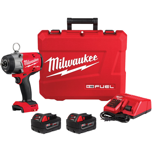 M18 Fuel High Torque Impact Wrench with Pin Detent Kit, 18 V, 1/2" Socket Distribution Industrielle GC