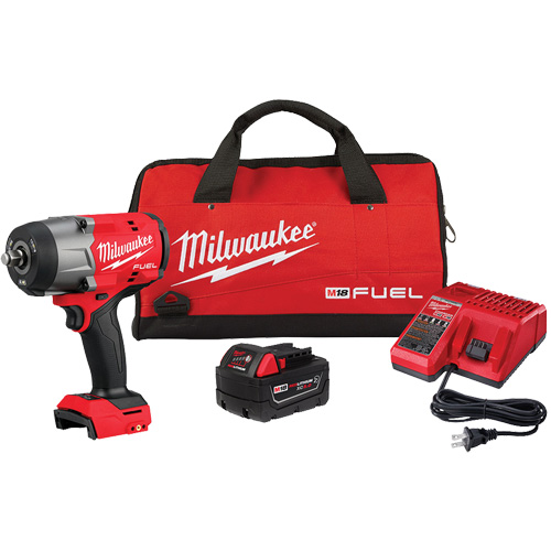 M18 Fuel High Torque Impact Wrench with Friction Ring Kit, 18 V, 1/2" Socket Distribution Industrielle GC