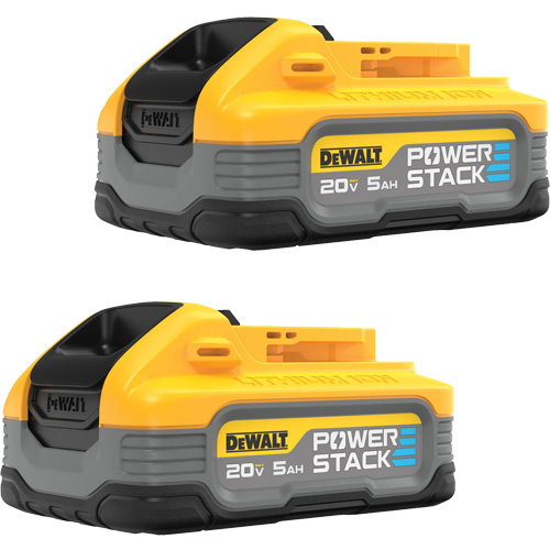POWERSTACK Battery 2-Pack, Lithium-Ion, 20 V, 5 Ah Distribution Industrielle GC