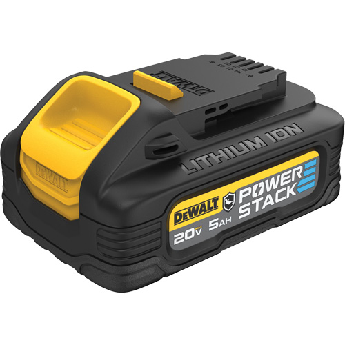 Batterie r&eacute;sistante &agrave; l'huile POWERSTACK, Lithium-ion, 20 V, 5 Ah Distribution Industrielle GC