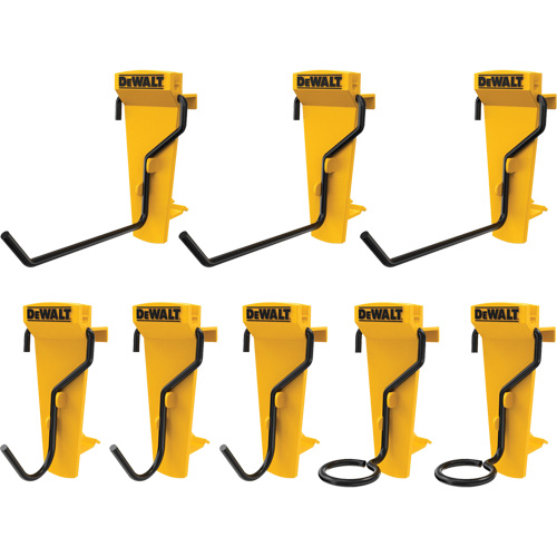 Jeu de crochets pour outils manuels, 8 Morcea Distribution Industrielle GC