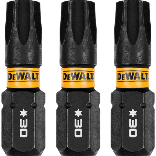 Forets pour tournevis &agrave; chocs FLEXTORQ 3 mcx, Torx, T-30, Prise 1/4" Distribution Industrielle GC