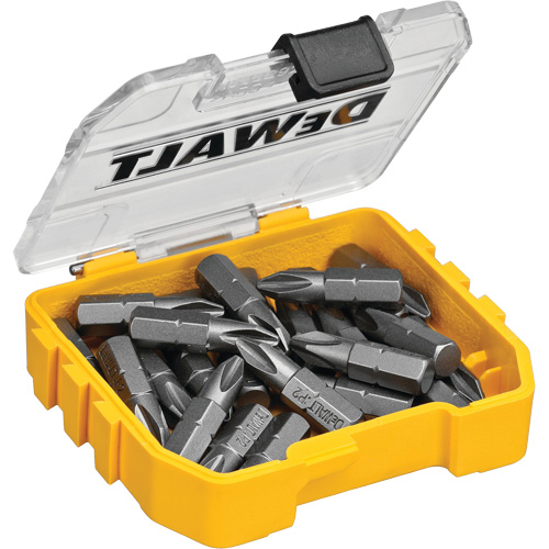 Jeu de forets standards 25 mcx avec syst&egrave;me ToughCase+, Phillips, #2, Prise 1/4" Distribution Industrielle GC