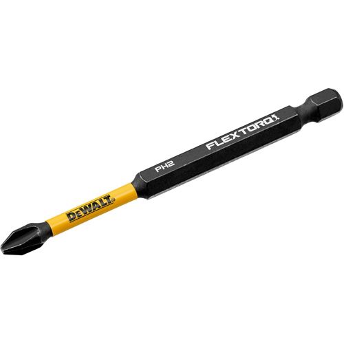 FLEXTORQ&reg; Impact Driver Bit, Phillips, #2 Tip, 1/4" Drive Size, 3-1/2" Length Distribution Industrielle GC