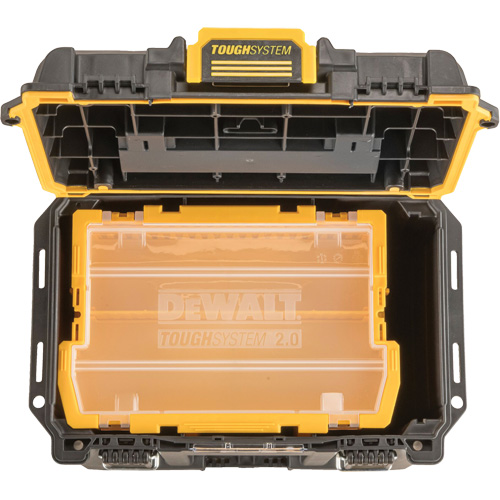 ToughSystem&reg; 2.0 Deep Compact Toolbox, 10" x 15-7/20" x 13-4/5", Black/Yellow Distribution Industrielle GC