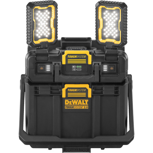 Baladeuse ajustable ToughSystem 2.0 avec rangement, 16" x 11" x 14", Noir/Jaune Distribution Industrielle GC