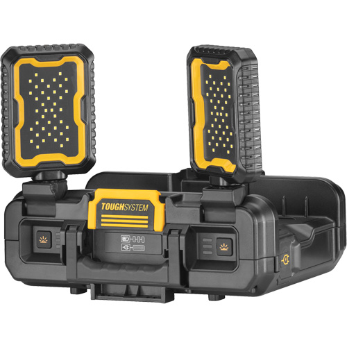 Baladeuse ajustable ToughSystem 2.0 avec rangement, 16" x 11" x 14", Noir/Jaune Distribution Industrielle GC
