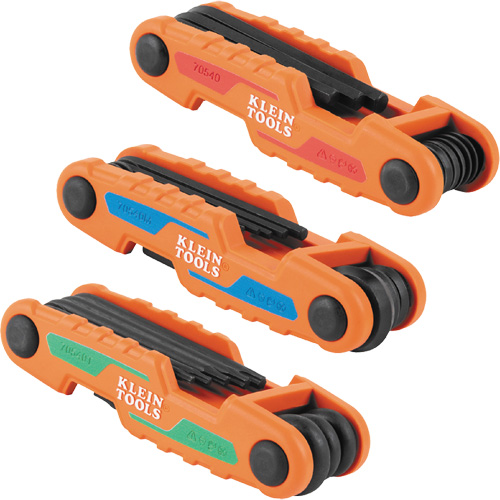 Compact Folding Hex Key Set, 25 Pcs., Metric & Imperial/Torx&reg; Distribution Industrielle GC