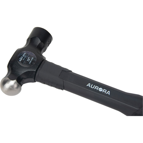Ball Pein Hammer, 16 oz. Head Weight, Plain Face, Fibreglass Handle Distribution Industrielle GC