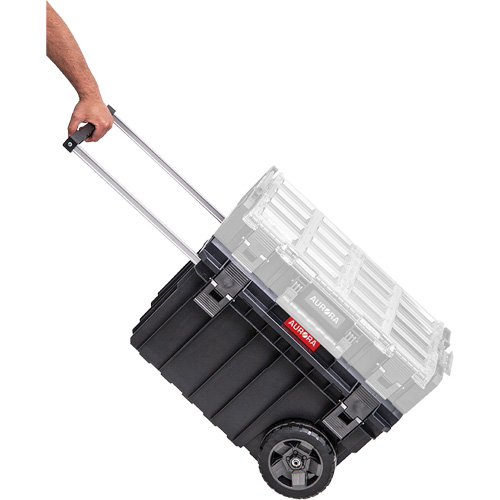 Coffre &agrave; outils roulant Arx, 23-4/5" x 16" x 15-3/5", Noir Distribution Industrielle GC
