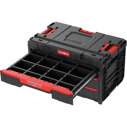 Arx&reg; 3-Drawer Toolbox, 23-1/10" x 15" x 13-2/5", Black Distribution Industrielle GC