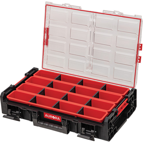 Organisateur tr&egrave;s grand avec bacs longs Arx, 23" x 15-1/5" x 5", Noir Distribution Industrielle GC