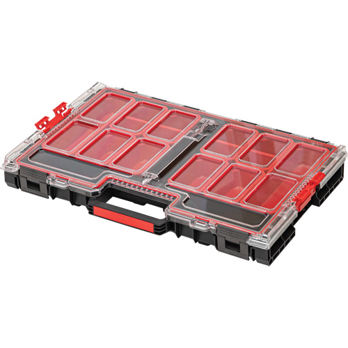 Grand organisateur avec bacs Arx, 21" x 15" x 3", Noir Distribution Industrielle GC