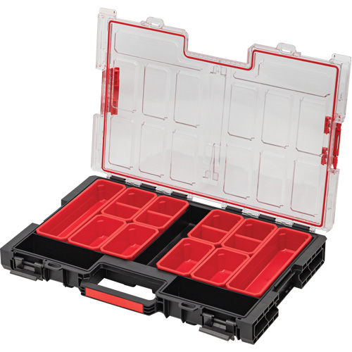 Grand organisateur avec bacs Arx, 21" x 15" x 3", Noir Distribution Industrielle GC