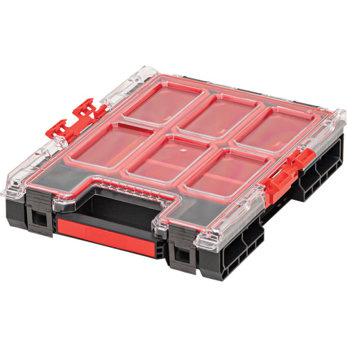 Arx Medium Organizer with Bins, 10-3/10" x 14-3/10" x 3", Black Distribution Industrielle GC