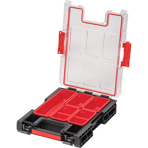 Arx Medium Organizer with Bins, 10-3/10" x 14-3/10" x 3", Black Distribution Industrielle GC