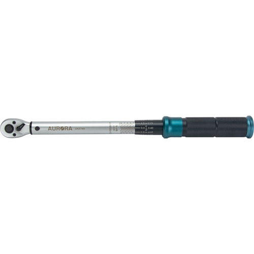 72-Tooth Torque Wrench, Click, 3/8" Square Drive, 10 - 100 ft-lbs. Distribution Industrielle GC