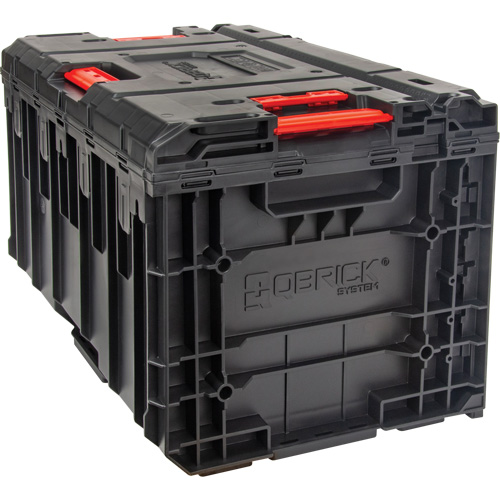 Boîte &agrave; outils Arx &agrave; un tiroir, 11-1/5'' la x 18-3/10" p x 9-1/10" h, Noir/Rouge Distribution Industrielle GC