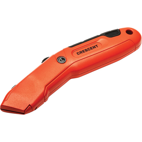 Couteau de s&eacute;curit&eacute; autor&eacute;tractable, 1", Acier, Prise en Aluminium Distribution Industrielle GC