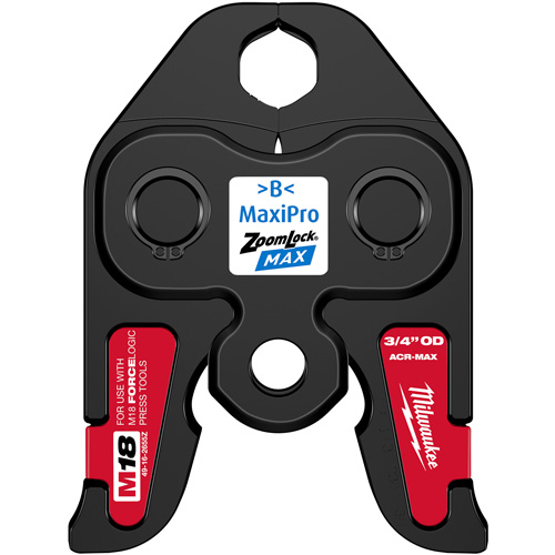 M&acirc;choire de presse ZoomLock MAX 3/4" pour outils de presse M18 FORCE LOGIC Distribution Industrielle GC