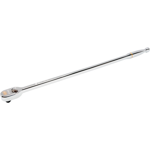 120XP Full Polish Chrome Extra Long Handle Teardrop Ratchet, 1/2" Drive, Ergonomic Handle Distribution Industrielle GC