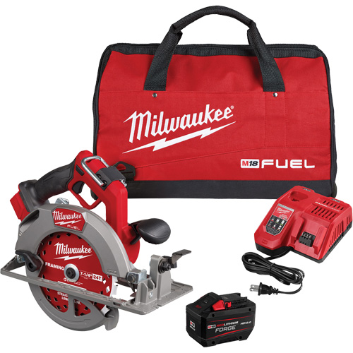 Ensemble de scie circulaire Fuel, 7-1/4", 18 V Distribution Industrielle GC