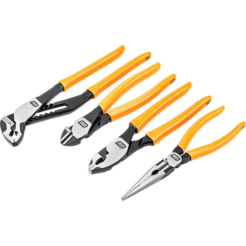 PITBULL Mixed Dual Material Plier Set, 4 Pieces Distribution Industrielle GC