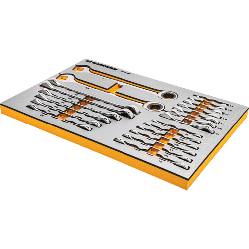 Jeu d'outils pour maître m&eacute;canicien MEGAMOD dans des plateaux en mousse modulaire de premi&egrave;re qualit&eacute; avec rangement d'outils, 1024 morceaux Distribution Industrielle GC