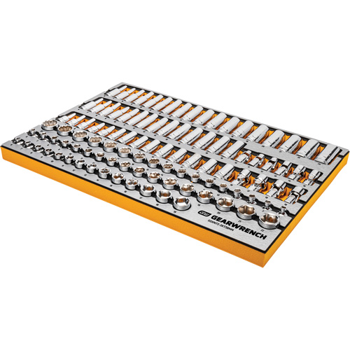 Jeu d'outils pour maître m&eacute;canicien MEGAMOD dans des plateaux en mousse modulaire de premi&egrave;re qualit&eacute; avec rangement d'outils, 1024 morceaux Distribution Industrielle GC