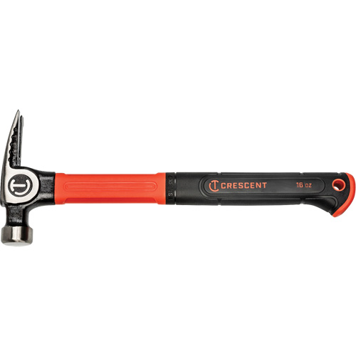 Marteau d'usage g&eacute;n&eacute;ral, 16 oz, Prise en Fibre de verre/Coussin&eacute;e, 14" lo Distribution Industrielle GC