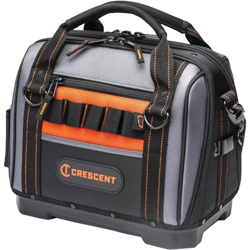 14" Tradesman Closed Top Tool Bag, Polyester, 32 Pockets, Black/Grey Distribution Industrielle GC