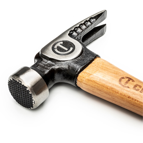 Marteau de charpente &agrave; face meul&eacute;e, 22 oz, Prise en Bois, 18" lo Distribution Industrielle GC
