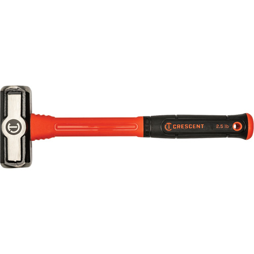 Marteau d'ing&eacute;nieur en fibre de verre, Poids de la t&ecirc;te 2.5 lb, 13-1/2" lo Distribution Industrielle GC