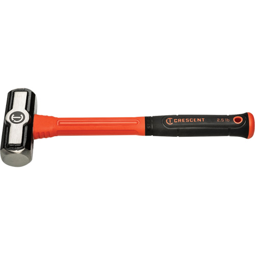 Marteau d'ing&eacute;nieur en fibre de verre, Poids de la t&ecirc;te 2.5 lb, 13-1/2" lo Distribution Industrielle GC