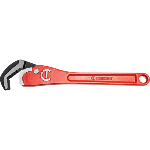 Self-Adjusting Steel Pipe Wrench, 2-1/2" Jaw Capacity, 16" Long, Powder Coated Finish, Non-Ergonomic Handle Distribution Industrielle GC