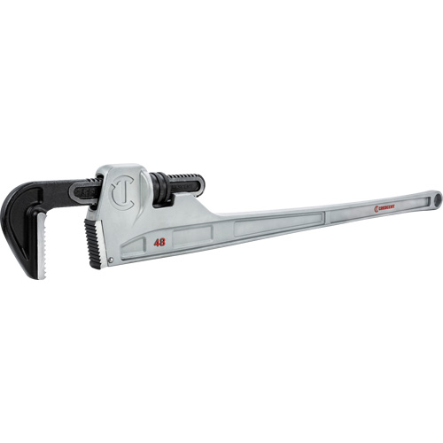 Pipe Wrench, 6" Jaw Capacity, 48" Long, Powder Coated Finish, Non-Ergonomic Handle Distribution Industrielle GC