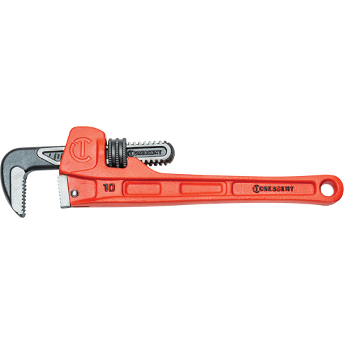 SLIM JAW Pipe Wrench, 1-9/10" Jaw Capacity, 10" Long, Powder Coated Finish, Non-Ergonomic Handle Distribution Industrielle GC