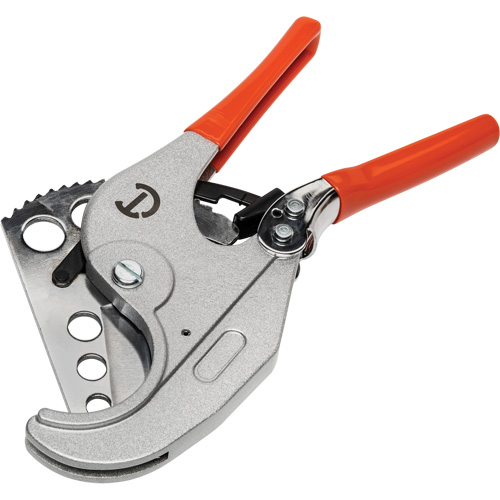 Coupe tuyau en PVC &agrave; rochet avec prises tremp&eacute;es, Capacit&eacute; de 1/4"- 2-3/8" Distribution Industrielle GC