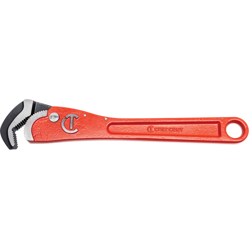 Self-Adjusting Pipe Wrench, 1-1/2" Jaw Capacity, 12" Long, Powder Coated Finish, Non-Ergonomic Handle Distribution Industrielle GC