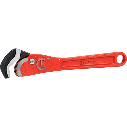 Self-Adjusting Pipe Wrench, 1-1/2" Jaw Capacity, 12" Long, Powder Coated Finish, Non-Ergonomic Handle Distribution Industrielle GC