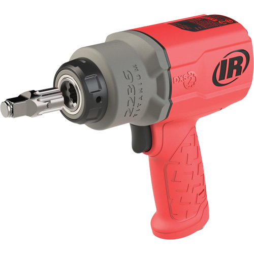 Red Air Impact Wrench, 1/2" Drive, 1/4" NPT Air Inlet, 7500 No Load RPM Distribution Industrielle GC